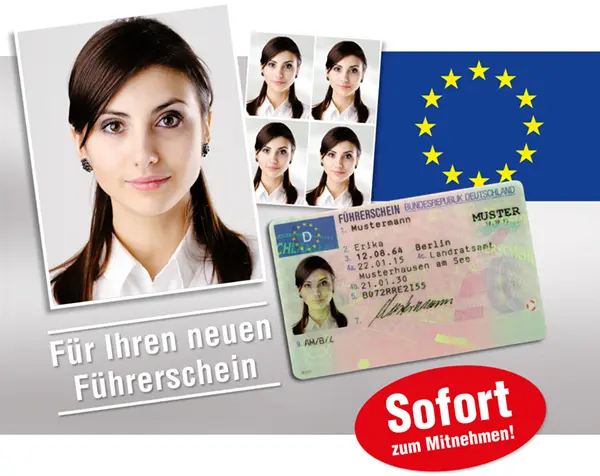Foto f&uuml;r F&uuml;hrerschein