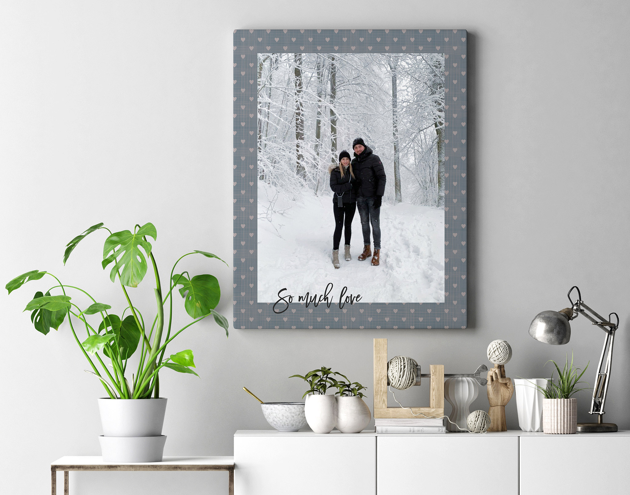 Geschenkidee! Lieblingsfoto mit Rahmendesign